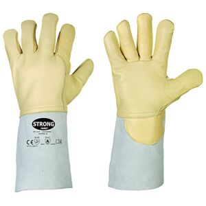 STRONGHAND WELDERSTAR Gr.10 Schweißer.- Hitzeschutz-Handschuhe Beige