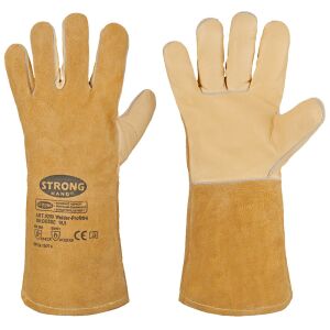 STRONGHAND WELDER-PROFI4 Gr.10,5 Schweißer.- Hitzeschutz-Handschuhe Beige