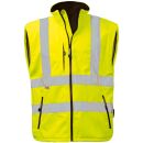 ELYSEE LOGAN Warnschutz-Softshelljacke 2 in 1 Gelb