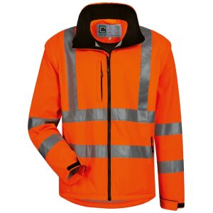 ELYSEE TYLER Warnschutz-Softshelljacke 2 in 1 Orange