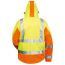 ELYSEE JIM Warnschutz-Softshelljacke Gelb/Orange