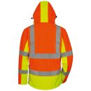 ELYSEE HOSS Warnschutz-Softshelljacke Orange/Gelb