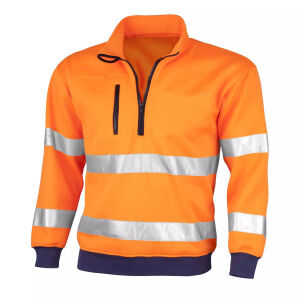 QUALITEX SIGNAL Warnschutz-Sweater Orange