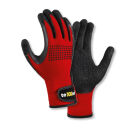 teXXor topline LATEX BESCHICHTET Mechaniker-Handschuhe Rot