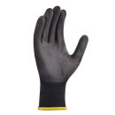 teXXor® POLYURETHAN BESCHICHTET Strickhandschuhe Schwarz