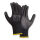 teXXor® POLYURETHAN BESCHICHTET Strickhandschuhe Schwarz 8