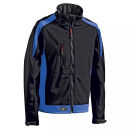 KORSAR ATHLETIC Softshelljacke Schwarz/Royalblau