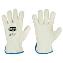 STRONGHAND AVUS Fahrer-Handschuhe Beige