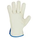 STRONGHAND AVUS Fahrer-Handschuhe Beige