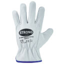 STRONGHAND STD. SILVERSTONE Fahrer-Handschuhe Grau