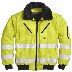 KORSAR Warnschutz-Pilotenjacke 3 in 1 Gelb