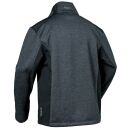 ELYSEE INNSBRUCK Strickfleecejacke Grau/Schwarz