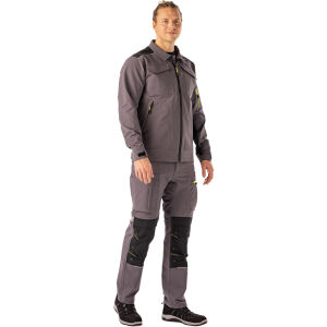 PLANAM rECOline Bundjacke Schiefer/Schwarz