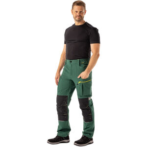 PLANAM rECOline Bundhose Grün/Schwarz