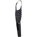 PLANAM rECOline Latzhose Schiefer/Schwarz
