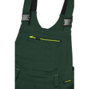 PLANAM rECOline Latzhose Schiefer/Schwarz