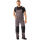 PLANAM rECOline Latzhose Schiefer/Schwarz
