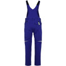 PLANAM rECOline Latzhose Kornblumenblau/Schwarz