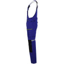 PLANAM rECOline Latzhose Kornblumenblau/Schwarz
