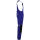 PLANAM rECOline Latzhose Kornblumenblau/Schwarz