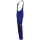 PLANAM rECOline Latzhose Kornblumenblau/Schwarz