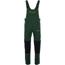 PLANAM rECOline Latzhose Grün/Schwarz