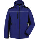 PLANAM rECOline Softshelljacke Kornblumenblau/Schwarz
