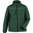 PLANAM rECOline Softshelljacke Grün/Schwarz
