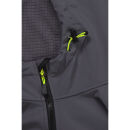 PLANAM rECOline Softshelljacke Zink/Schwarz