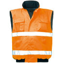SAFESTYLE TOM Warnschutz-Pilotjacke 2 in 1 Orange