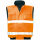 SAFESTYLE TOM Warnschutz-Pilotjacke 2 in 1 Orange