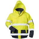 SAFESTYLE HASSO Warnschutz-Pilotjacke 2 in 1 Gelb/Marine