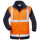 SAFESTYLE TRAVIS Warnschutz-PU-Parka 4  in 1 Orange/Marine