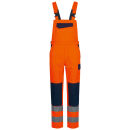 SAFESTYLE BAUTZEN Warnschutz-Latzhose Orange/Marine