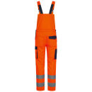 SAFESTYLE BAUTZEN Warnschutz-Latzhose Orange/Marine