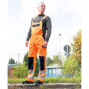 SAFESTYLE BAUTZEN Warnschutz-Latzhose Orange/Marine
