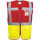 PORTWEST Paris Hi-Vis Kontrast Exekutiv Weste Gelb/Rot