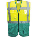 PORTWEST Warschau Hi-Vis Kontrast Exekutiv Weste...