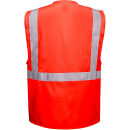 PORTWEST Berlin Hi-Vis Exekutiv Weste Rot