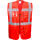 PORTWEST Berlin Hi-Vis Exekutiv Weste Rot
