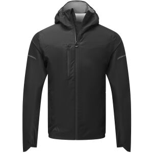 PORTWEST EV4 Packbare wasserdichte Jacke Schwarz