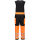 PORTWEST PW3 Hi-Vis Regenhose (3L) Orange/Schwarz