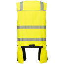 PORTWEST PW3 Hi-Vis Werkzeugweste Klasse 1 Gelb/Schwarz