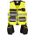 PORTWEST PW3 Hi-Vis Werkzeugweste Klasse 1 Gelb/Schwarz