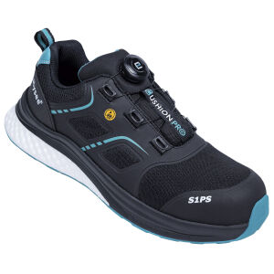 ELYSEE CUSHIONPRO FLEX II Halbschuhe S1PS FO SR SC ESD Schwarz/Petrol