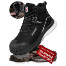ELYSEE CUSHIONPRO XTREME Schnürstiefel S7S FO SR SC Schwarz/Weiß