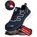 ELYSEE CUSHIONPRO CORE Halbschuhe S1PS FO SR SC ESD Schwarz/Weiß