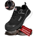 ELYSEE CUSHIONPRO FORGE Halbschuhe S3S FO SR SC Schwarz/Weiß