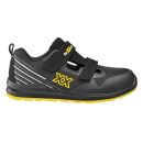teXXor 6119 Sandale S1PS Schwarz/Gelb