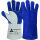 HASE MÜHLHEIM BLUE Schweißer.- Hitzeschutz-Handschuhe Grau/Blau